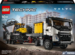 LEGO Technic 42175 Nkladn auto Volvo FMX a elektrick bagr Volvo EC230