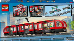 LEGO City 60423 Tramvaj a zastvka v centru msta