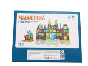 Magnetick stavebnice 75ks