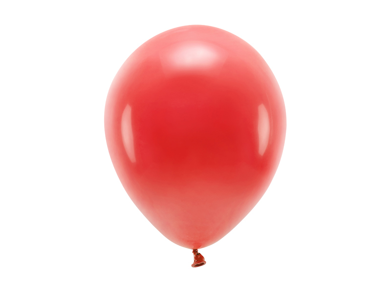 Eko balóniky 26 cm, pastelovo červené (1 balenie / 100 ks)