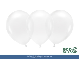 Balnky Eco 26cm, transparentn (1 bal. / 10 ks)