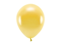 Eco balonky 26cm metalick, svtl zlat (1 bal. / 10 ks)