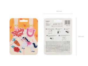 Giddy up ehliky, mix, 2-7x3.5-7 cm (1 bal. / 5 ks)