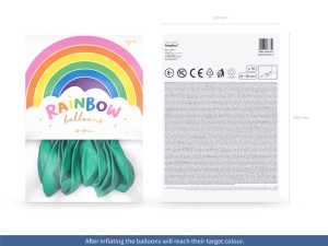 Rainbow balonky 30cm pastelov, mta (1 bal. / 10 ks)