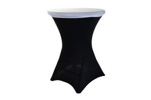 TENTino Elastick epice STANDARD na desku bistro stolu 60 cm VCE BAREV Barva ubrusu: ERN / BLACK