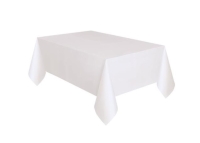 TENTino Obrus ​​na hranat stl 70x70 cm (presah 30 cm) Farba obrusu: BIELA ​​/ WHITE