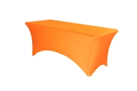 TENTino Elastick poah EXTREME na skladac stl 180-183x76 cm VIAC FARIEB Farba obrusu: ORANOV / ORANGE