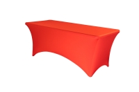 TENTino Elastick poah EXTREME na skladac stl 180-183x76 cm VIAC FARIEB Farba obrusu: ERVEN / RED