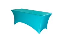 TENTino Elastick poah EXTREME na skladac stl 180-183x76 cm VIAC FARIEB Farba obrusu: TYRKYSOV / TURQUOISE