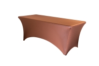 TENTino Elastick poah STANDARD na skladac stl 152x76 cm VIAC FARIEB Farba obrusu: OKOLDOV HNED / CHOCOLATE