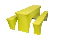 TENTino Elastick poah STANDARD na pivn set 200x50 - 200x70 cm Farba obrusu: SVETLO ZELEN / APPLE GREEN